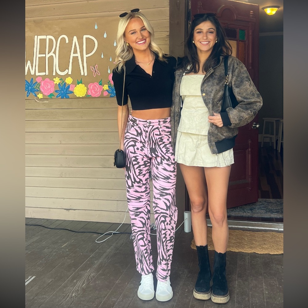 Pink zebra bimba y Lola jeans